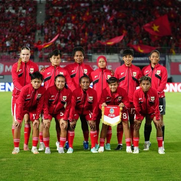 Timnas Putri Indonesia di Piala AFF 2025. (Instagram @timnasindonesia)